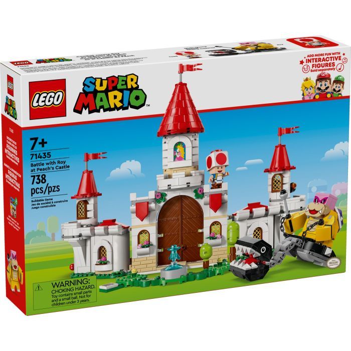 Конструктор LEGO Super Mario Битва с Роем у замка Печь (71435)