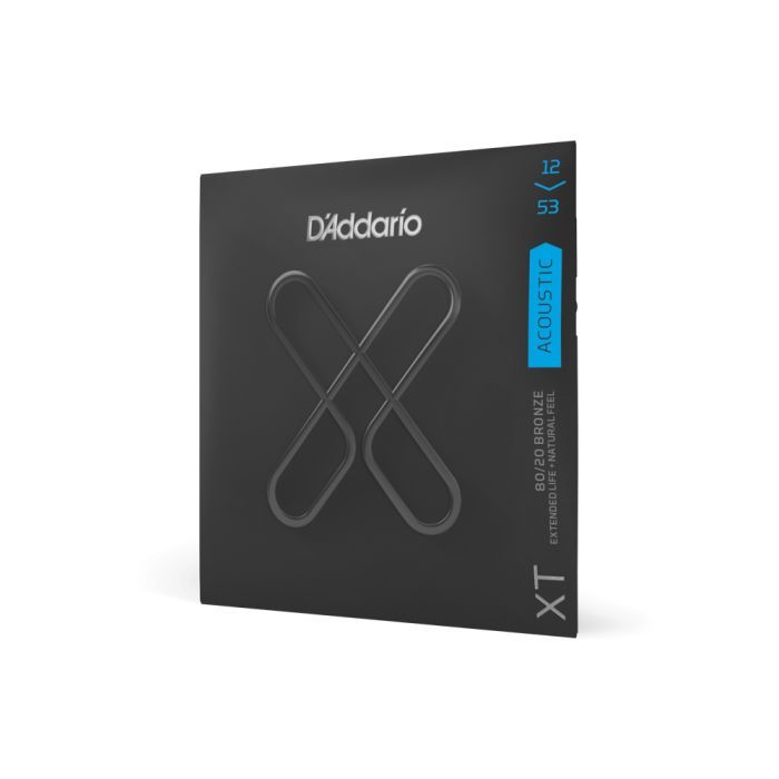 Струни для гітари D'Addario XT 80/20 Bronze Light (12-53) (XTABR1253) зображення 2