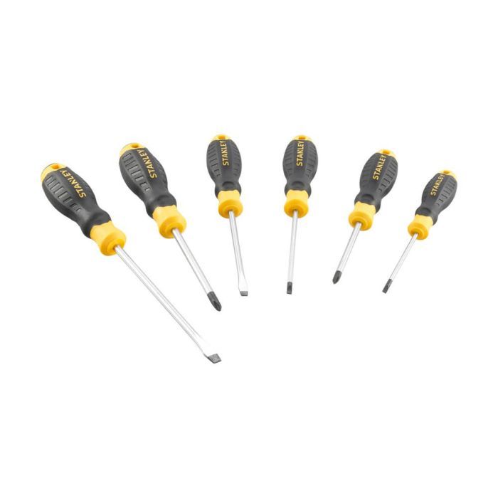 Набор отверток Stanley CushionGrip, 6 шт (STHT16165-0)
