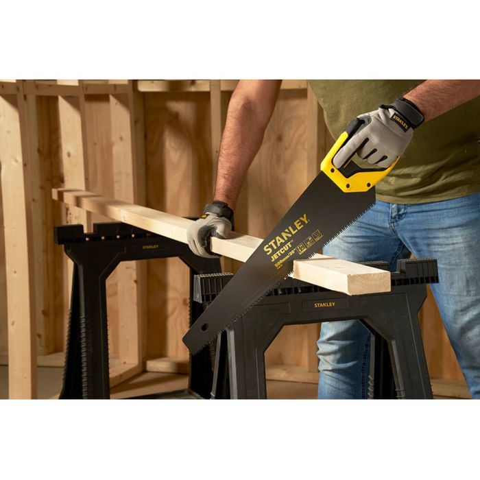 Ножовка Stanley APPLIFLON с закаленными зубьями, L=500мм, 7 tpi (2-20-151) изображение 3