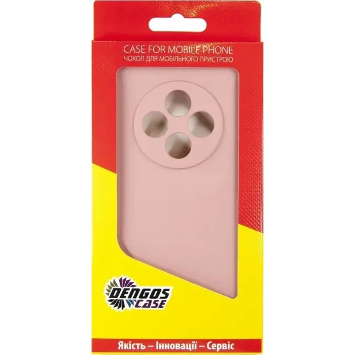 Чехол для мобильного телефона Dengos Soft Oppo Reno 12 F/FS (pink) (DG-TPU-SOFT-67) изображение 5