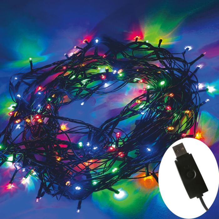 Гирлянда ColorWay LED 200 20 м 8 функций (CW-G-200L20UMC) изображение 4