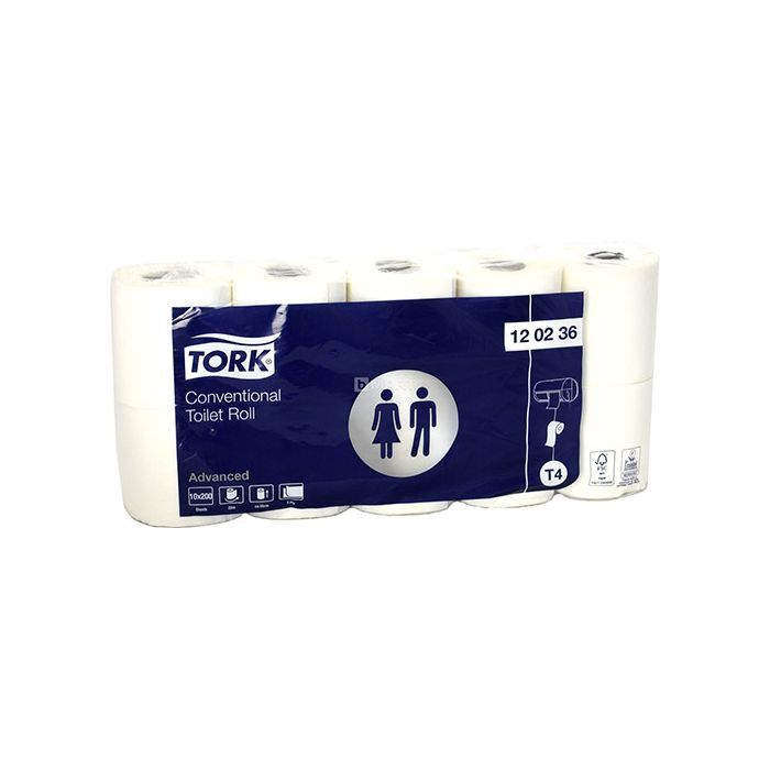 Туалетная бумага Tork Premium 2 слоя 22 м 10 рулонов (7322540389098)