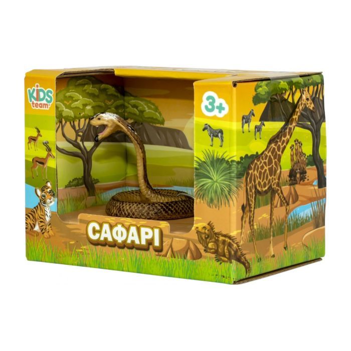 Фигурка Kids Team Сафари Королевская Кобра (Q9899-A80_5) изображение 2