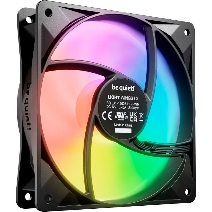 Кулер до корпусу Be quiet! LIGHT WINGS LX 120mm PWM high-speed (BL123) зображення 2