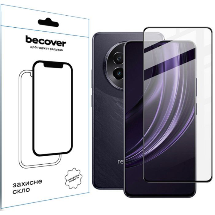 Скло захисне BeCover Realme 13 Plus 5G Black (712502)