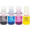 Чернила WWM Epson 112 SET 4х140г B/C/M/Y pigm., KeyLock (E112SET4P)