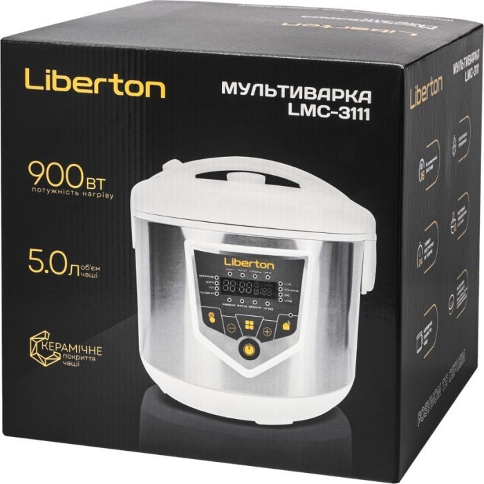 Мультиварка Liberton LMC-3111 изображение 9