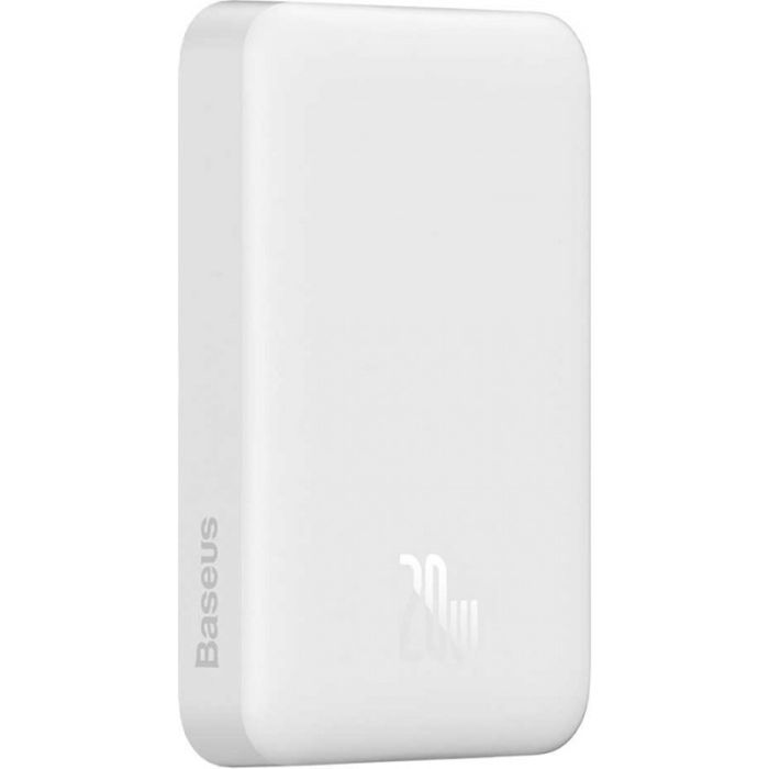 Батарея универсальная Baseus Wireless Magnetic Mini 10000mAh 20W, White (PPCX030002\PPCXM10) (P10022100212-00) изображение 4