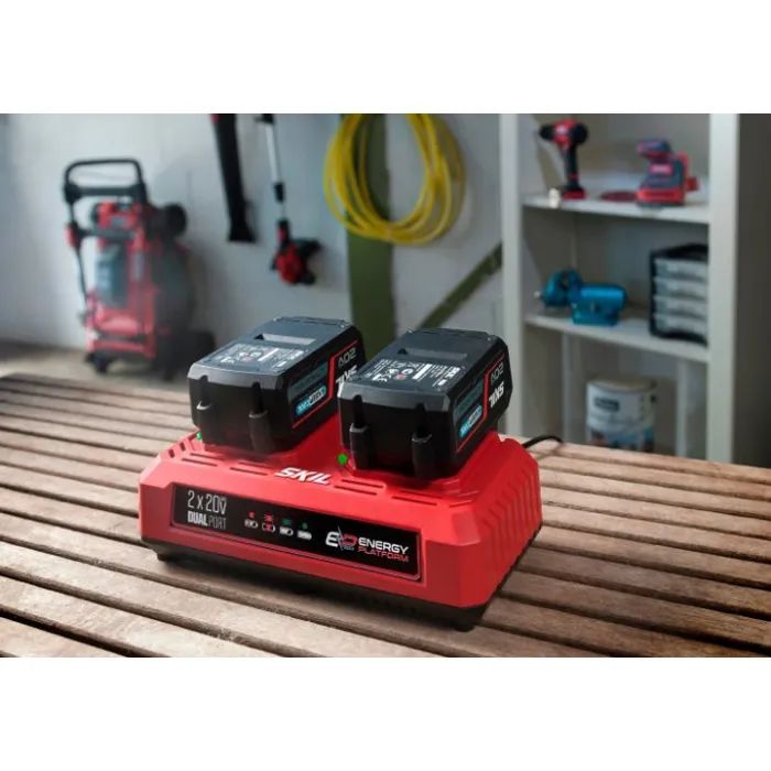 Зарядное устройство для аккумуляторов инструмента Skil 3128 AA, 2,4 A (CR1E3128AA) изображение 2