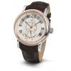 Наручные часы Seculus 4506.3.7003 white, ss-r, brown leather