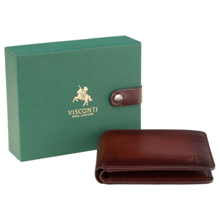 Гаманець Visconti AT58 Milo з RFID Burnish Tan (AT58 B/TAN) зображення 4