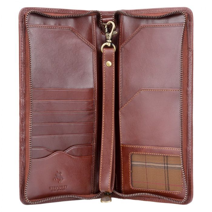 Портмоне Visconti Дорожное MZ101 Wing Italian Brown (MZ101 IT BRN) изображение 2