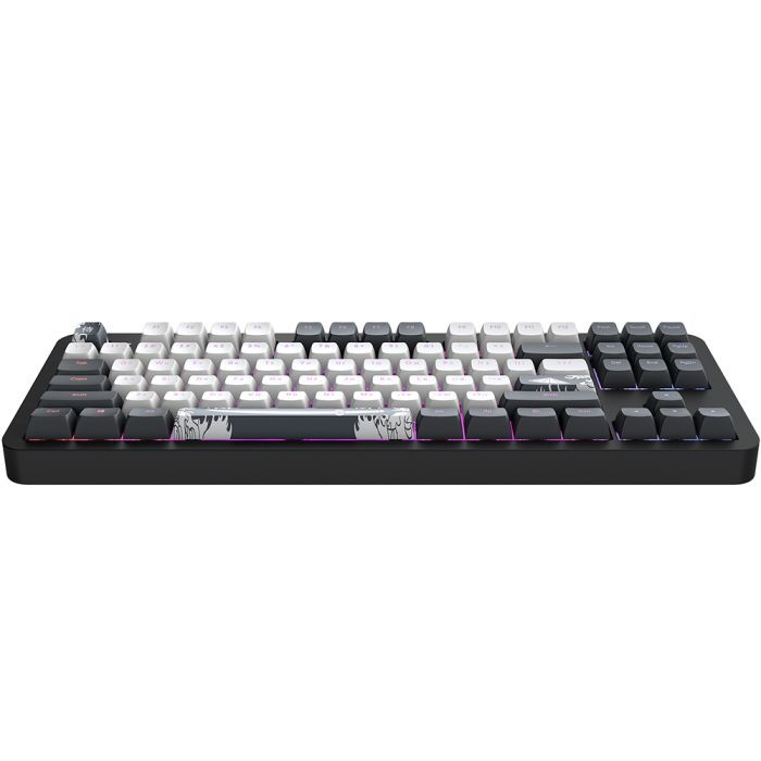 Клавиатура Dark Project ALU87 Bushido ABS RGB Mech G3MS Moonstone Black/White (DPKB_BUSHIDO_87_ANSI_UA) изображение 6