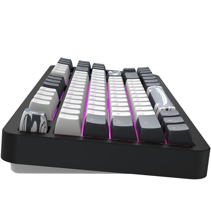 Клавиатура Dark Project ALU87 Bushido ABS RGB Mech G3MS Moonstone Black/White (DPKB_BUSHIDO_87_ANSI_UA) изображение 7