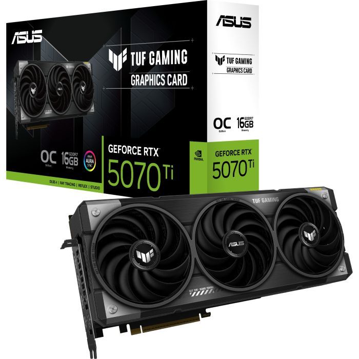 Видеокарта ASUS GeForce RTX5070 Ti 16GB TUF OC GAMING (TUF-RTX5070TI-O16G-GAMING) изображение 12