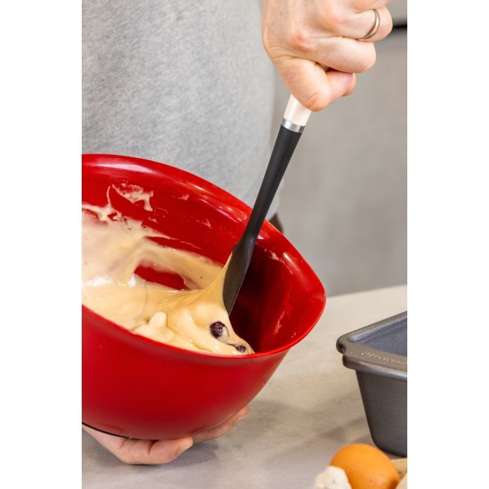 Лопатка кухонная KitchenAid Coreline для тіста, 30 см, сірий (KAS031OHCGG) изображение 5