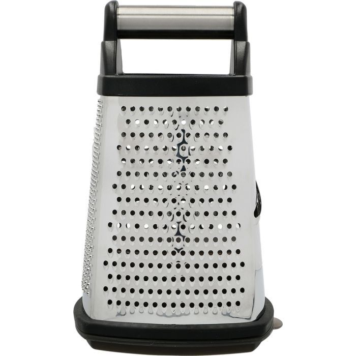 Терка KitchenAid Universal чотирьохстороння з контейнером, чорна (KQG300OSOBE) зображення 3