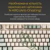 Клавиатура Ducky One 3 Cherry MX Red UA USB Cream (DKON2108-RUAPXМAEGGC1) изображение 9