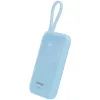 Батарея універсальна Canyon 10000mAh OnPower 101 PD/22.5W built-in cable Blue (CNS-CPB101BL) зображення 2