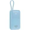 Батарея універсальна Canyon 10000mAh OnPower 101 PD/22.5W built-in cable Blue (CNS-CPB101BL) зображення 3
