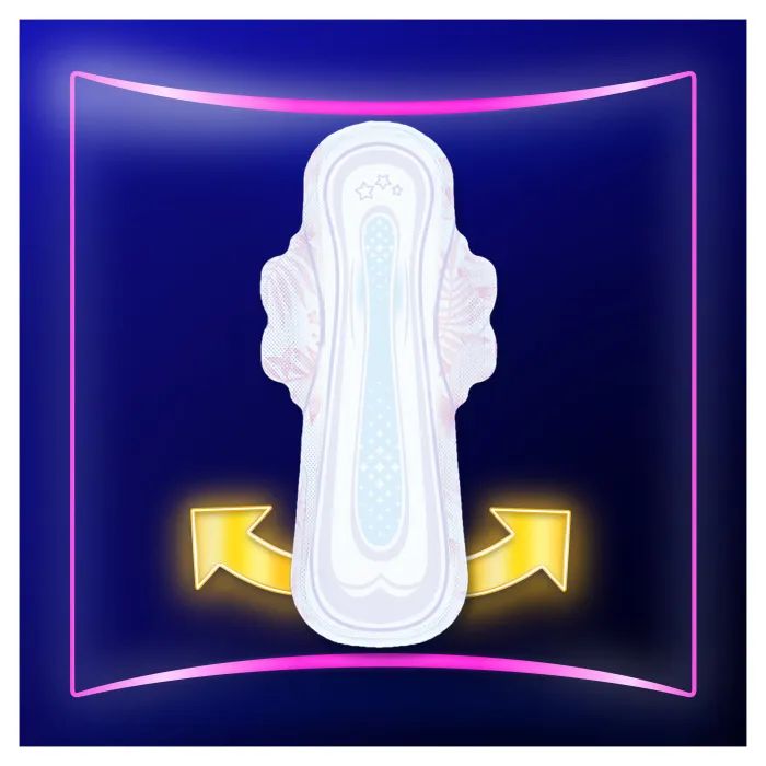Гигиенические прокладки Always Ultimate Night Розмір 6 8 шт. (8700216213905) изображение 4