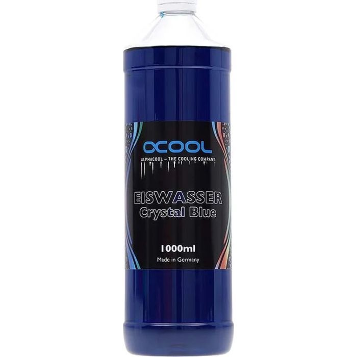 Охлаждающая жидкость Alphacool Eiswasser Crystal Blue premixed coolant 1000ml (18547)