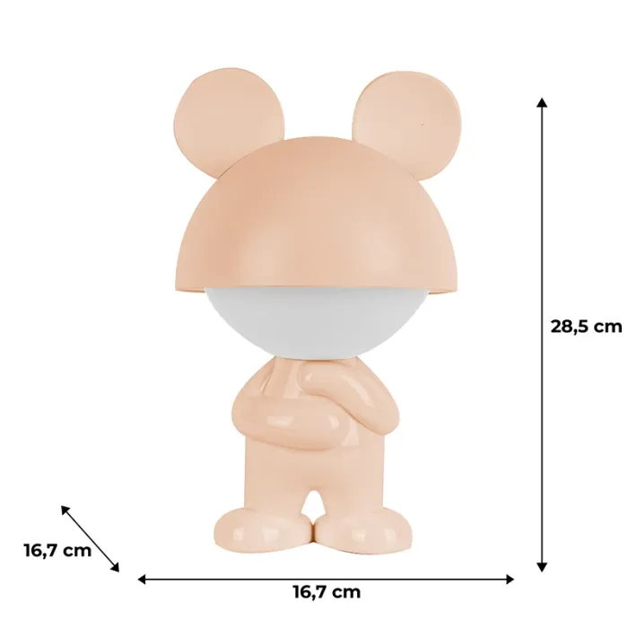 Нічник Kite Світильник LED з акумулятором Dreamy Mouse, білий (K25-315-2-1) зображення 6