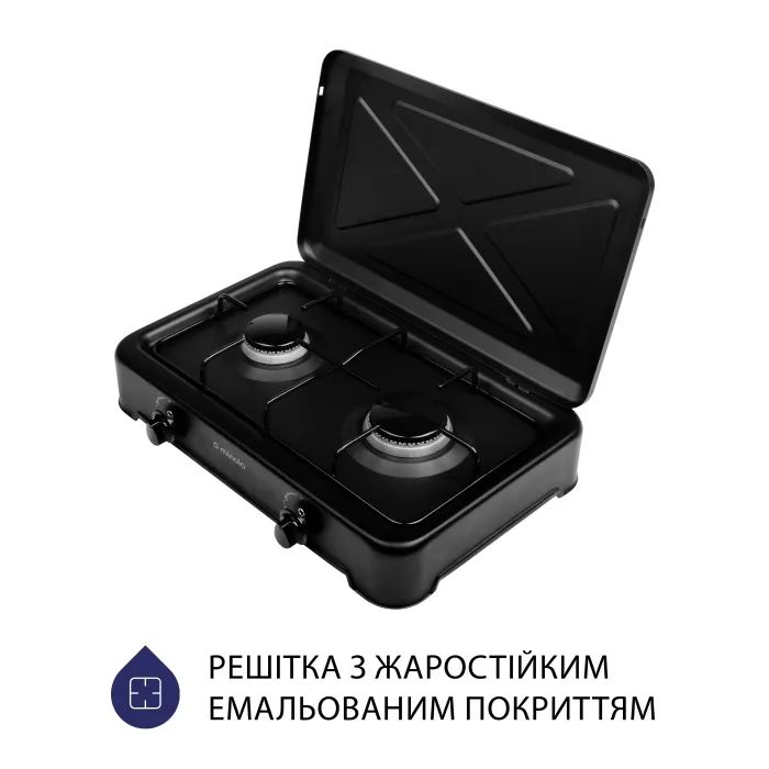 Настільна плита Minola TGH 200 BL зображення 2