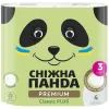 Туалетний папір Сніжна Панда Premium Classic Plus 3 шари 4 рулони (4820183972828)