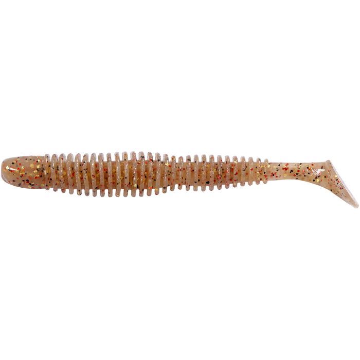 Силикон рыболовный Reins Bubbling Shad 4" 321 Gold Legend Part-2 (8 шт/уп.) (1552.04.05)