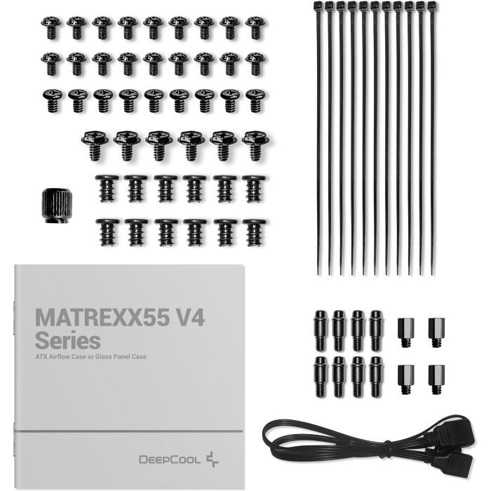 Корпус Deepcool MATREXX 55 MESH V4 C изображение 11