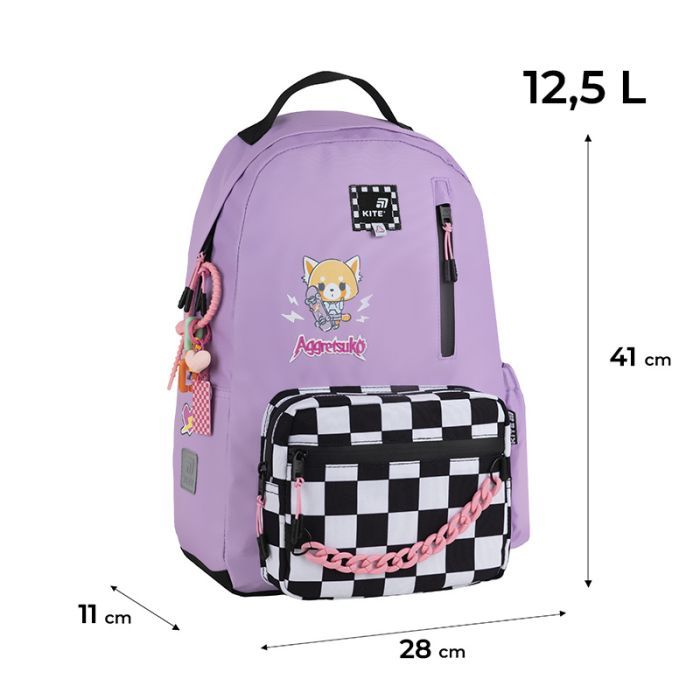 Рюкзак шкільний Kite Education teens 949M Aggretsuko (AR25-949M) зображення 2