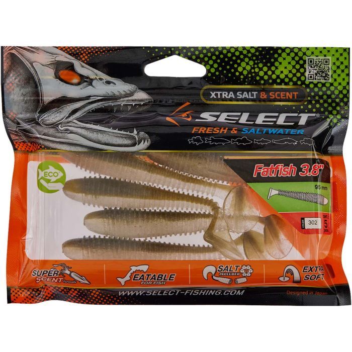 Силикон рыболовный Select FatFish 3.8" 313 (5 шт/уп) (1870.72.11) изображение 2