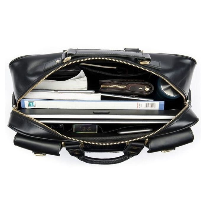 Сумка Vintage Черная (14756) изображение 9