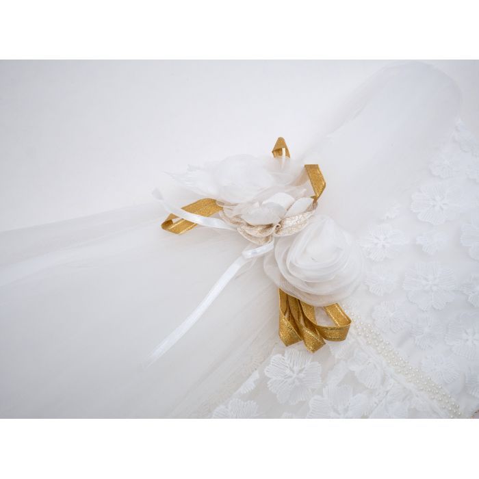 Плаття дитяче Tivido святкове (1882-128G-cream) зображення 4