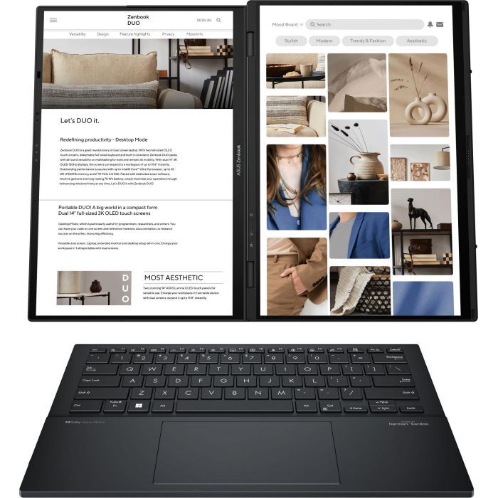Ноутбук ASUS Zenbook DUO UX8406CA-QL049W (90NB14X1-M001S0) изображение 2