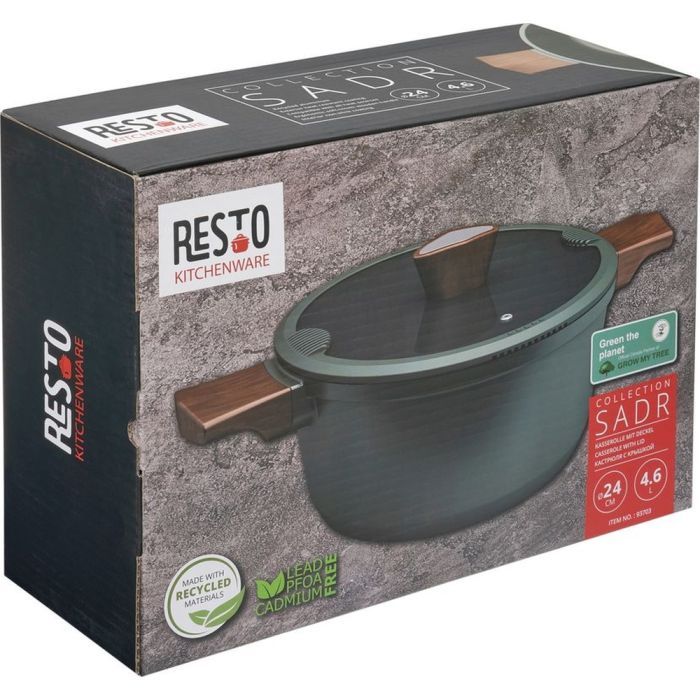 Кастрюля Resto Sadr 24 см 4.6 л (93703) изображение 12