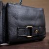 Сумка Vintage На пояс Черная (14734) изображение 9