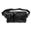 Сумка Vintage На пояс Черная (14734)