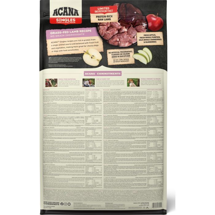 Сухой корм для собак ACANA Grass-Fed Lamb 2 кг (0064992570200) изображение 4