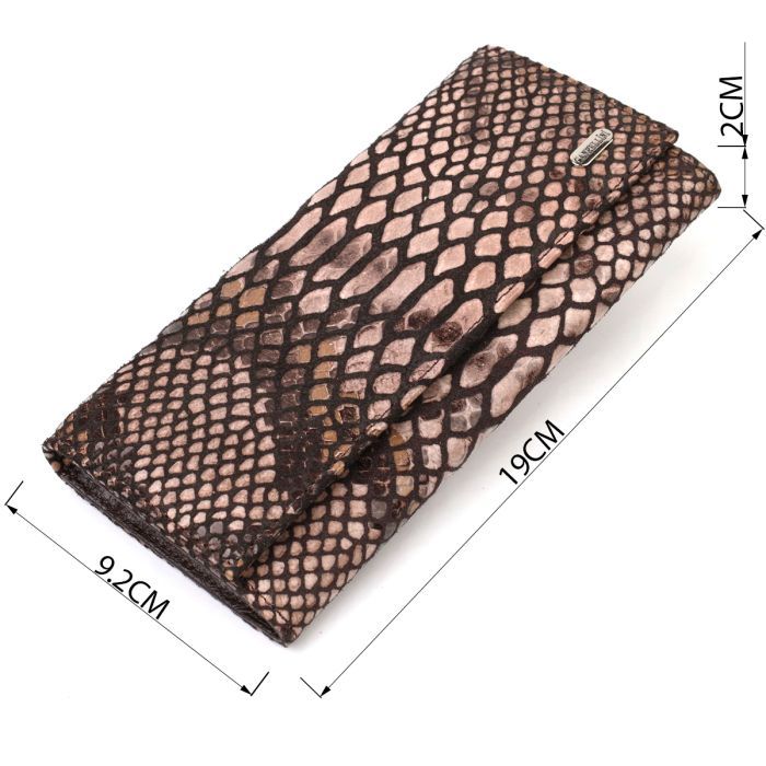 Гаманець Canpellini З натуральної шкіри Різнобарвний (21713) зображення 3