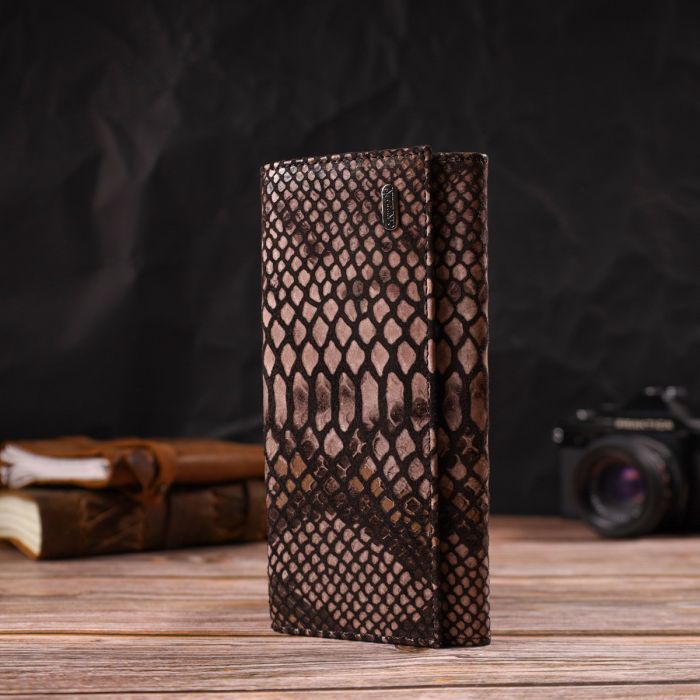 Гаманець Canpellini З натуральної шкіри Різнобарвний (21713) зображення 7