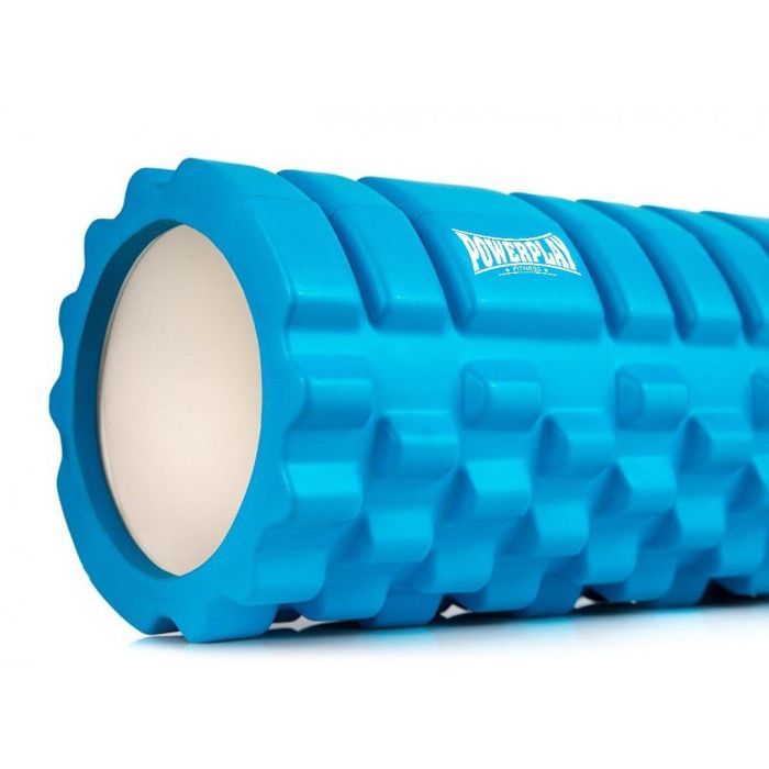 Масажний ролик PowerPlay 4025 Massage Roller 33x14см Синій (PP_4025_Blue) зображення 2