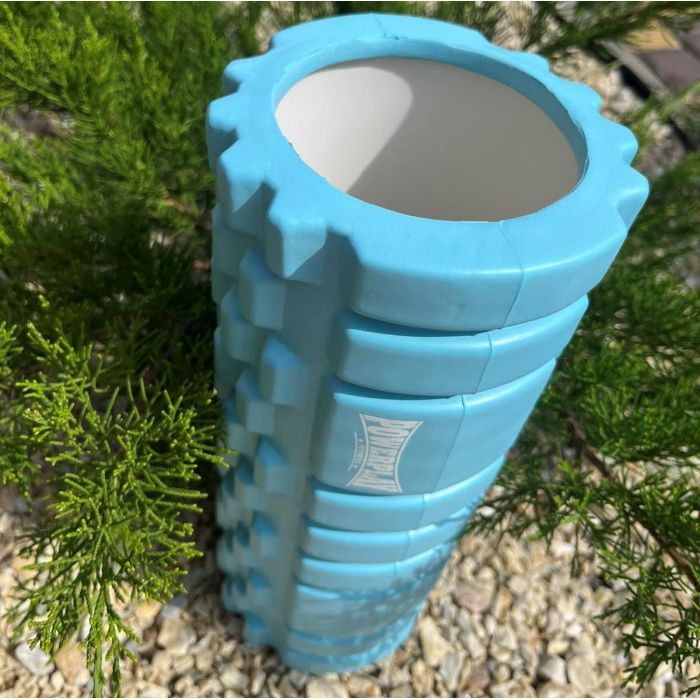 Масажний ролик PowerPlay 4025 Massage Roller 33x14см Синій (PP_4025_Blue) зображення 6
