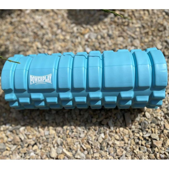 Масажний ролик PowerPlay 4025 Massage Roller 33x14см Синій (PP_4025_Blue) зображення 7