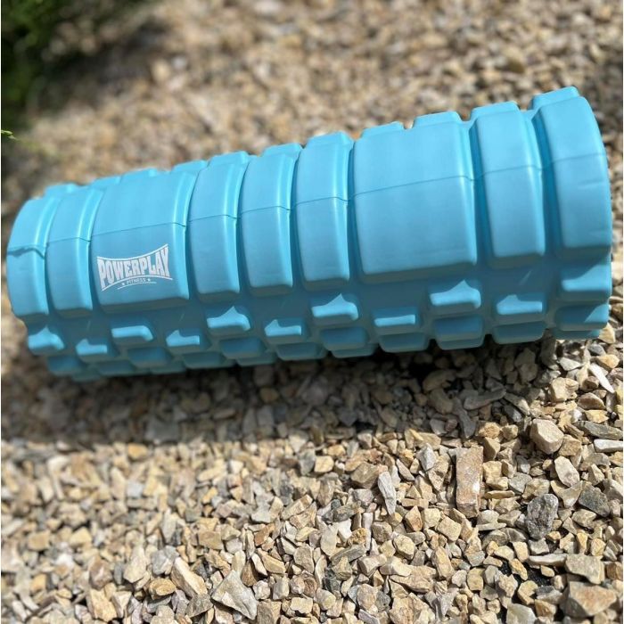 Масажний ролик PowerPlay 4025 Massage Roller 33x14см Синій (PP_4025_Blue) зображення 9