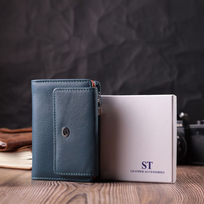 Кошелек ST Leather Из натуральной кожи Белый (22500) изображение 11