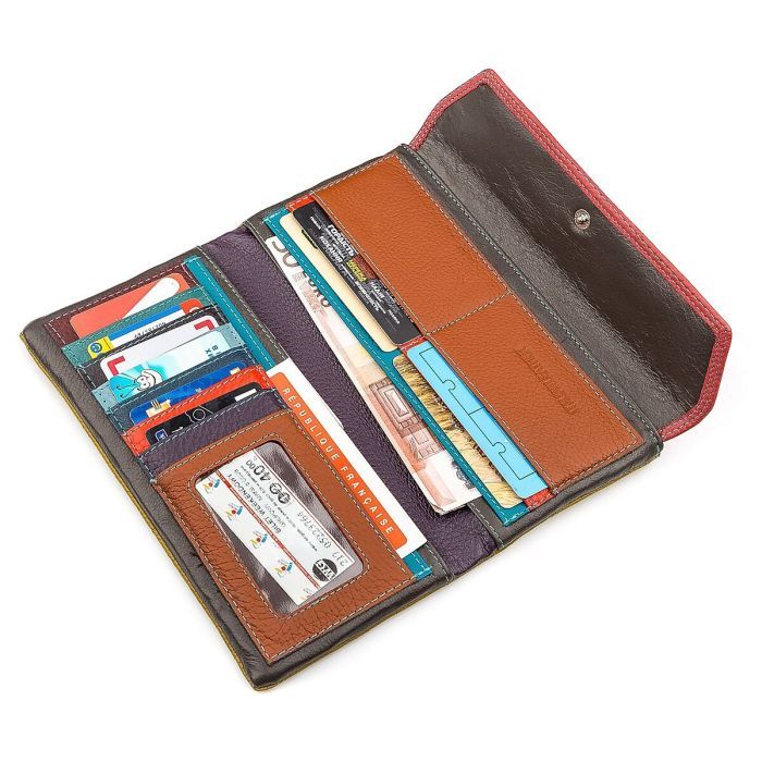 Гаманець ST Leather Червоний (18406) зображення 6