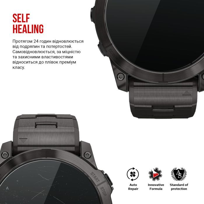Пленка защитная Armorstandart Garmin Fenix 7X Sapphire Solar 51mm 6 pcs (ARM85997) изображение 3